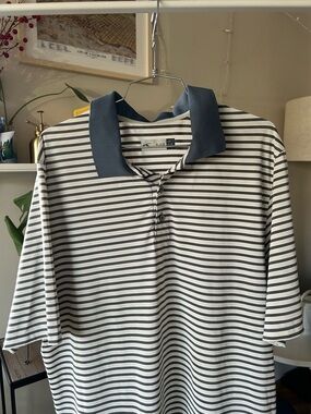 Kjus Performance Striped Polo Shirt 54 / XL